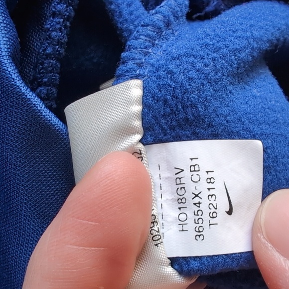 Nike Dri Fit Chicago Cubs Blue Baseball Quarter Zip Pullover Sweatshirt Mens M - Picture 7 of 10